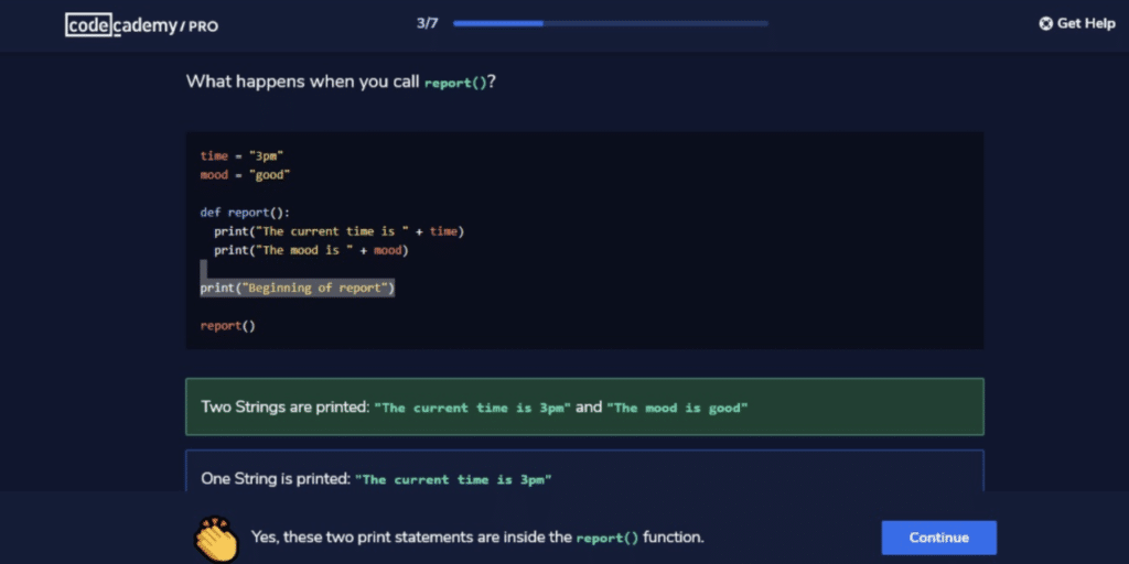 learning git codecademy lesson quiz
